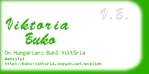 viktoria buko business card