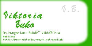 viktoria buko business card